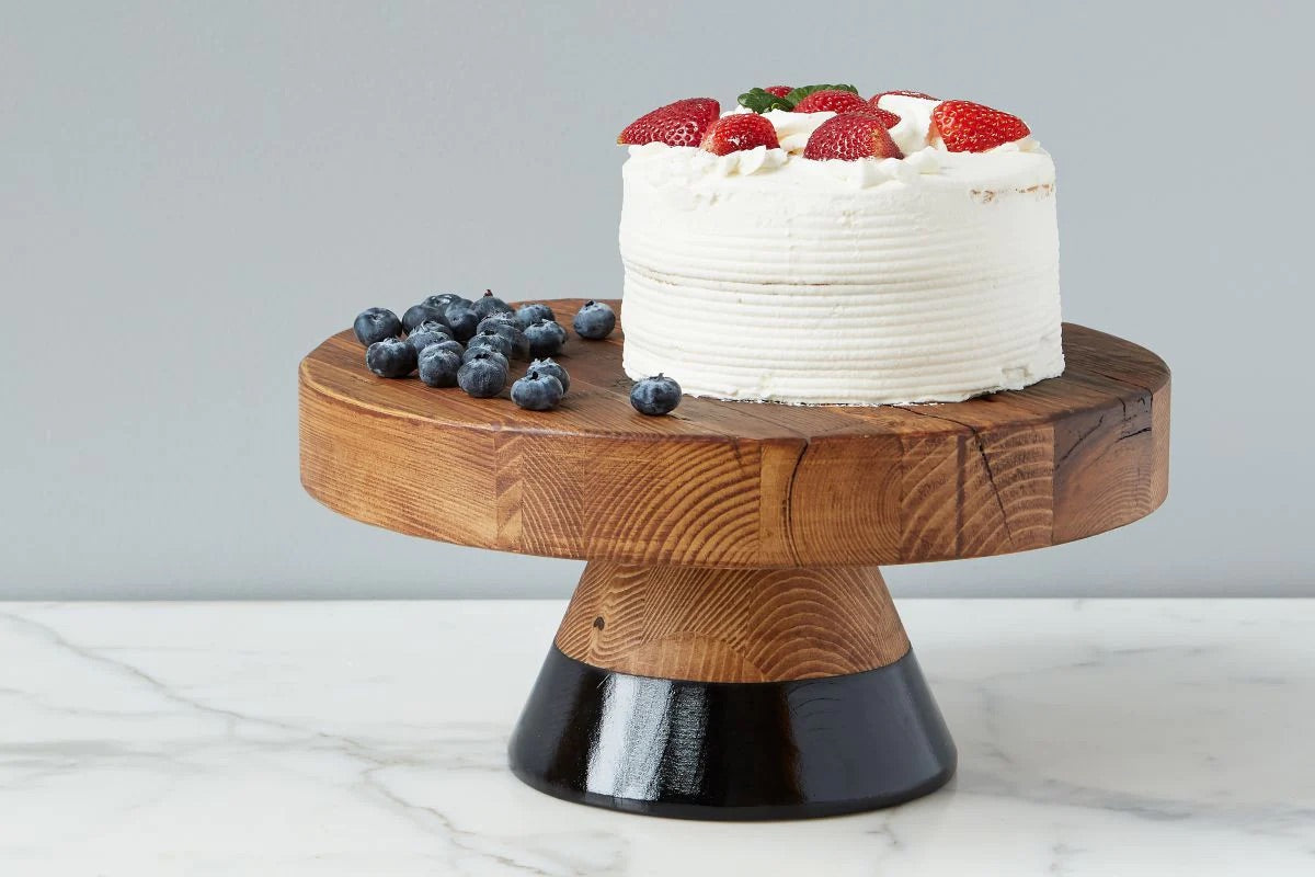 Black Mod Block Cake Stand