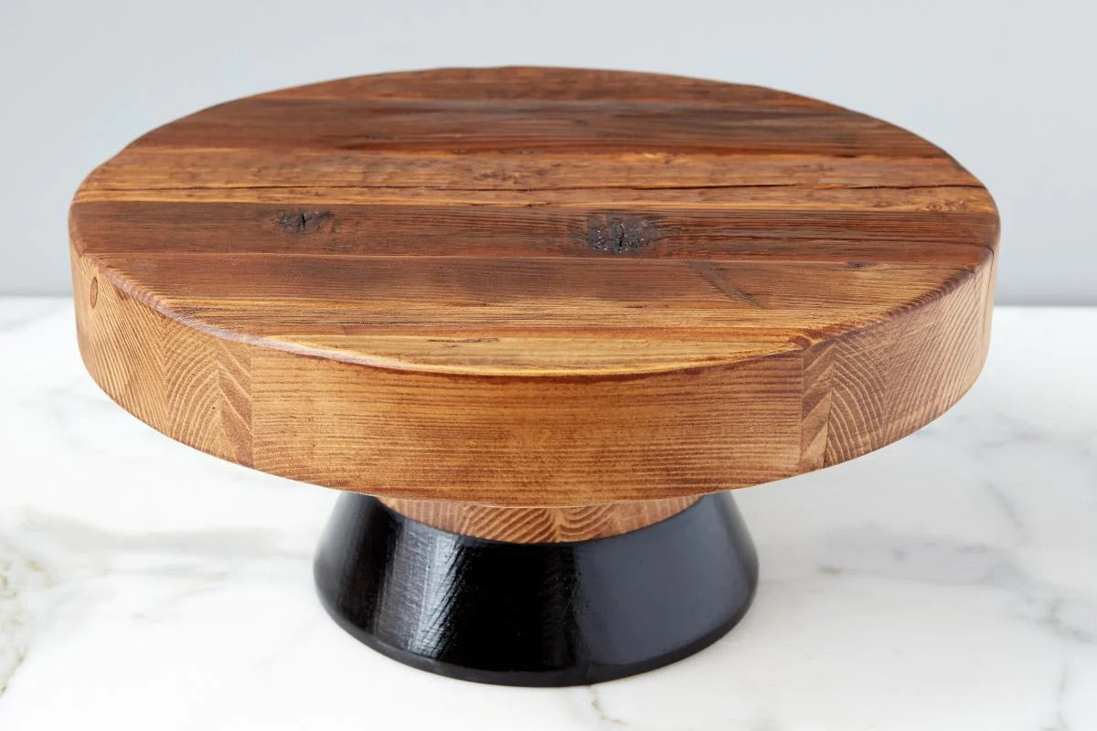 Black Mod Block Cake Stand